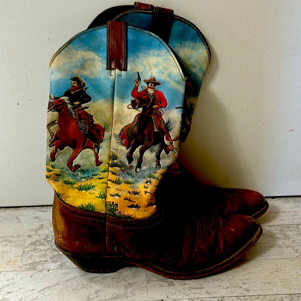 Vintage Durango 8M boots Pointed toe